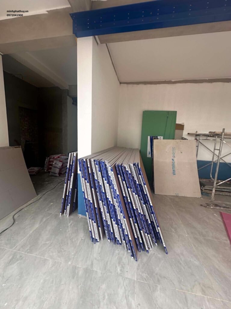 Công trình sử dụng tấm thạch cao Vĩnh Tường
